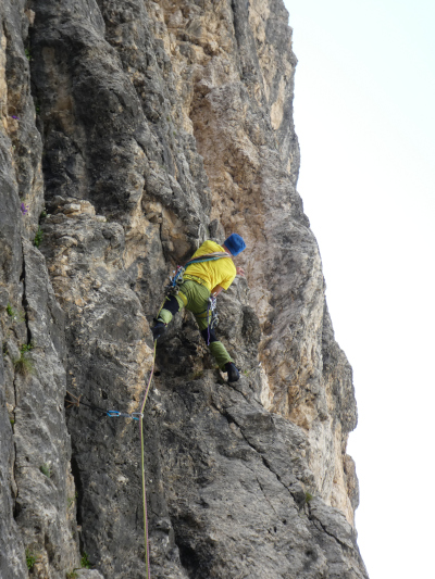 [Catinaccio - Dirupi di Larsec - Pala della Ghiaccia - Via Il ponte]