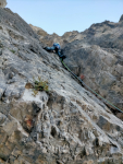 [Moiazza - Cima dei Tre - Via La lotta contro il ragno variante]